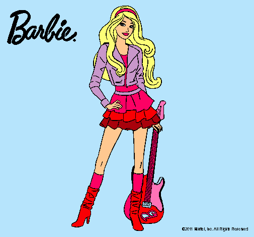 Barbie rockera