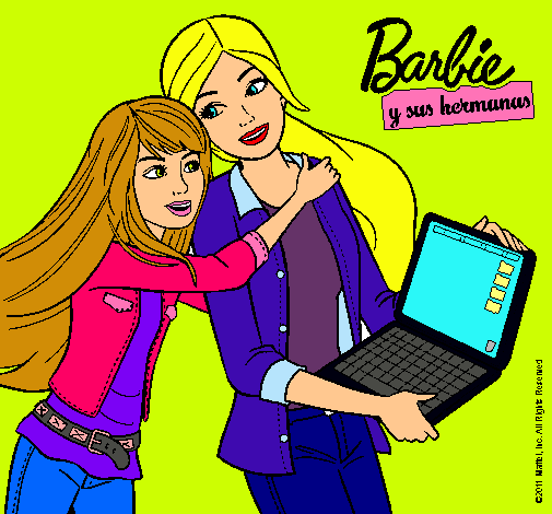 El nuevo portátil de Barbie