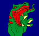 Dibujo Velociraptor II pintado por recsito