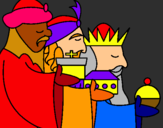 Dibujo Los Reyes Magos 3 pintado por Nostale