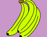 Dibujo Plátanos pintado por 99e7