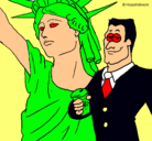 Dibujo Estados Unidos de América pintado por saysssstd