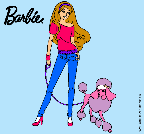 Barbie con look moderno