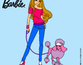 Dibujo Barbie con look moderno pintado por Andrea_San