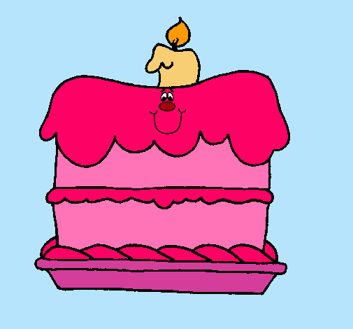 Pastel de cumpleaños