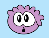 Dibujo Puffle 2 pintado por dogui