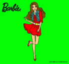 Dibujo Barbie informal pintado por h00022