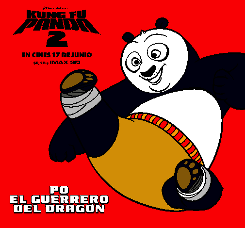 Po el guerrero del dragón