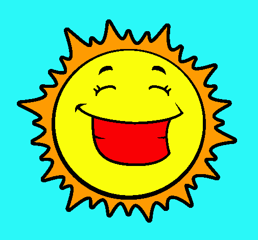 Sol sonriendo