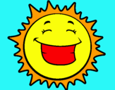 Dibujo Sol sonriendo pintado por janire7