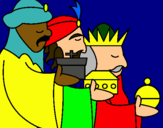 Dibujo Los Reyes Magos 3 pintado por Nraso2000