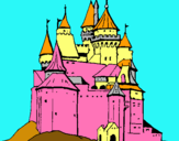 Dibujo Castillo medieval pintado por juliy
