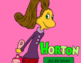 Dibujo Horton - Sally O'Maley pintado por bianque