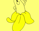 Dibujo Banana pintado por ghhjhgiu6iih