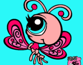 Dibujo Mariposa Littlest Pet Shop 2 pintado por Ioana99