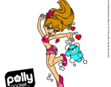 Dibujo Polly Pocket 14 pintado por jugar