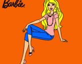 Dibujo Barbie moderna pintado por carol47 