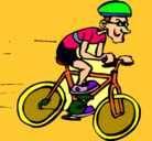Dibujo Ciclismo pintado por laura3