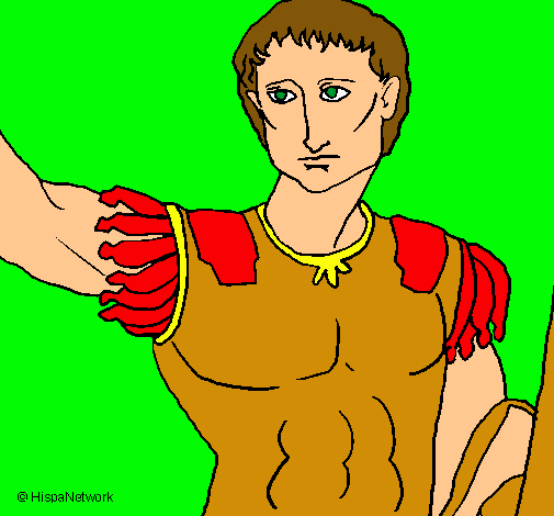 Dibujo Escultura del César pintado por Valerina