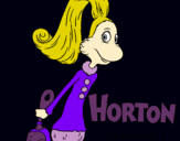 Dibujo Horton - Sally O'Maley pintado por rubix