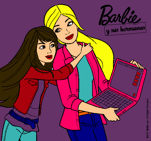 El nuevo portátil de Barbie