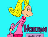 Dibujo Horton - Sally O'Maley pintado por audrey