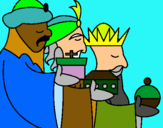 Dibujo Los Reyes Magos 3 pintado por danisan