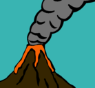 Dibujo Volcán pintado por Adam6227