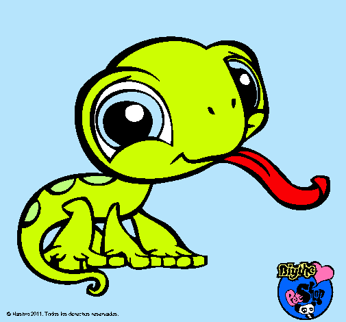 Lagarto Littlest Pet Shop