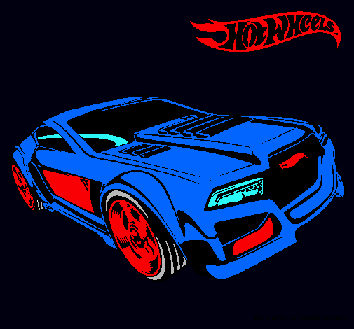 Dibujo de Hot Wheels 5 pintado por Camaro en  el día 16-12-11 a  las 19:03:54. Imprime, pinta o colorea tus propios dibujos!