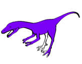 Dibujo Velociraptor II pintado por y6g7uy8ui9rh