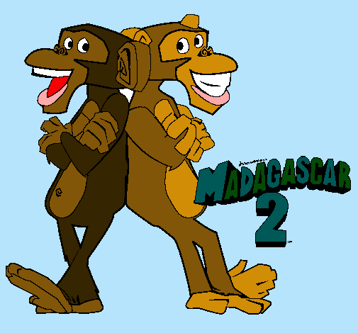 Madagascar 2 Manson y Phil 2