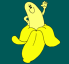 Dibujo Banana pintado por 01022001