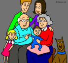 Dibujo Familia pintado por fyvfyfyd6