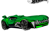 Dibujo Hot Wheels 3 pintado por diablo