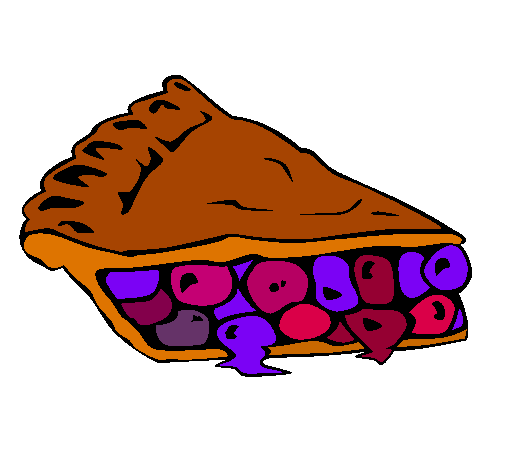 Dibujo Tarta de fruta pintado por miniee