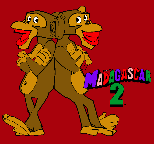 Madagascar 2 Manson y Phil 2