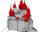Dibujo Castillo medieval pintado por FORMULA
