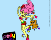 Dibujo Polly Pocket 14 pintado por Jenirhe