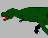 Dibujo Tiranosaurio rex pintado por gfbfhyk