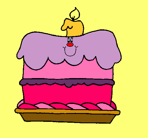 Pastel de cumpleaños