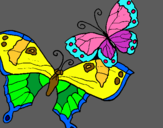 Dibujo Mariposas pintado por moncofar