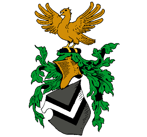 Escudo de armas y aguila 