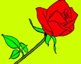 Dibujo Rosa pintado por YARILEIDY