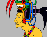 Dibujo Jefe de la tribu pintado por htjk