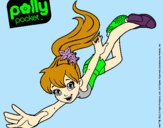 Dibujo Polly Pocket 5 pintado por lentejajose