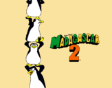 Dibujo Madagascar 2 Pingüinos pintado por Lizyzzz