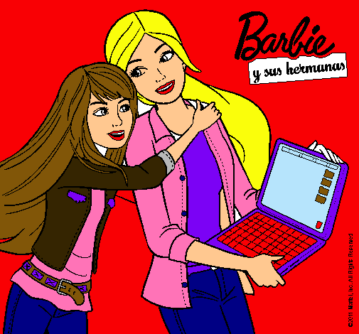 El nuevo portátil de Barbie