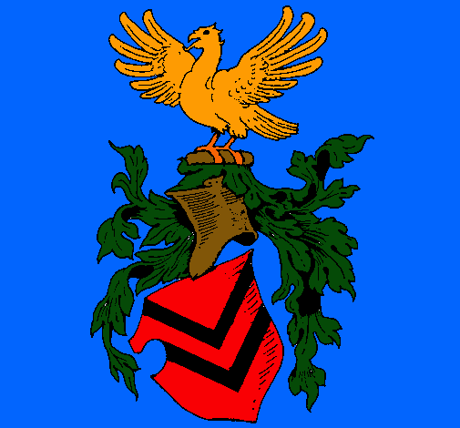 Escudo de armas y aguila 