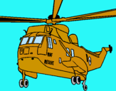 Dibujo Helicóptero al rescate pintado por jjjnnknjoo